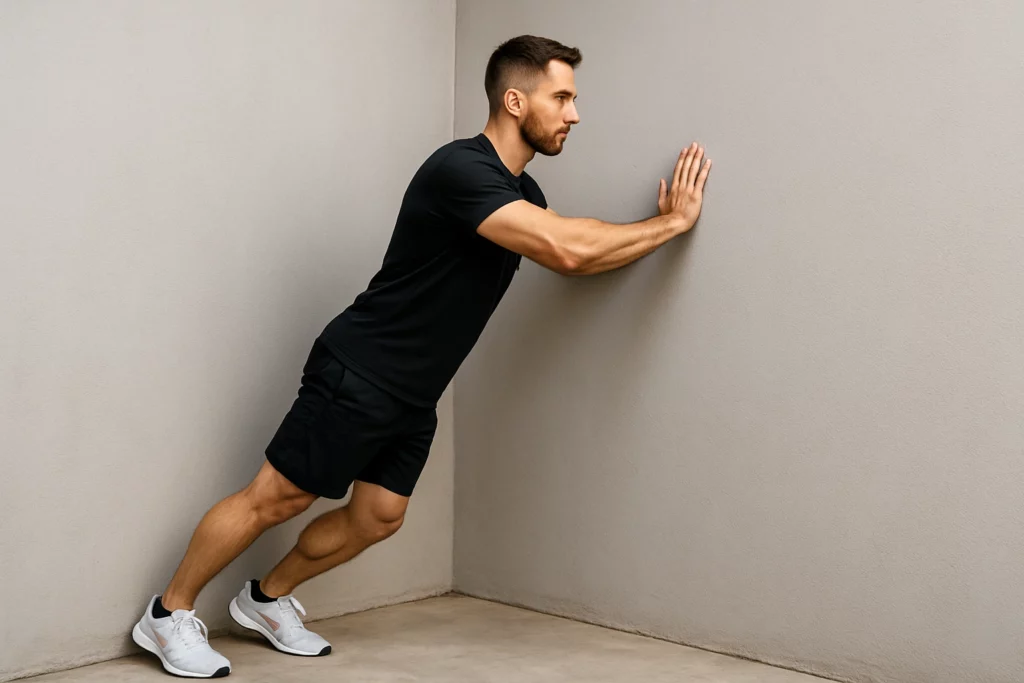 Wall Push Up: A Beginner-Friendly Exercise for Strength and Fitness